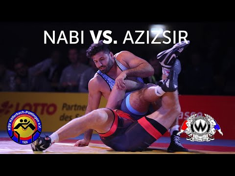 RINGEN - DMM FINALE (Vorkampf)  - 130kg Greco Heiki Nabi vs. Ramsin Azizsir