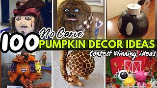 Creative! 🎃 No Carve Pumpkin Decorating Ideas for a Winning DIY Pumpkin Painting Contest