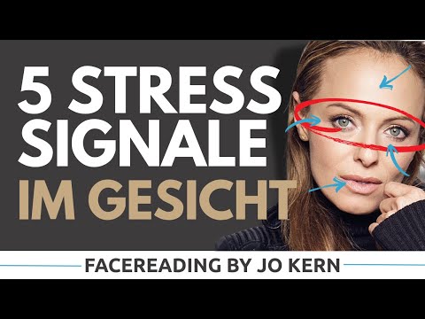 Your face reveals how stressed you really are | face reading by Jo Kern