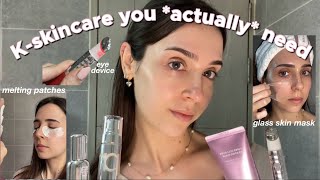 Viral Korean skincare that you *actually* need in 2025🧖🏻‍♀️🫧retinol + vit C, reedle shot, eye device