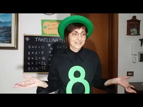 VIDEO LEZIONE: TABELLINA DELL' 8 💙💛💛💛💛💛💛💛💛