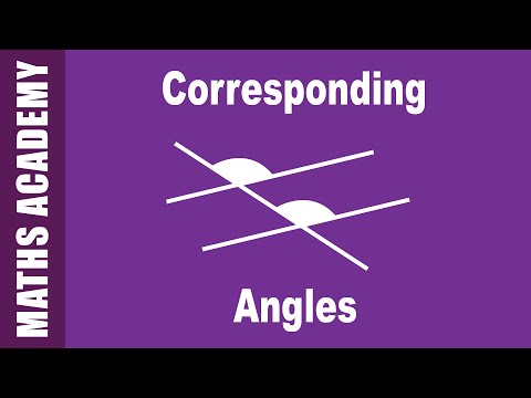 Corresponding Alternate and Co-interior Angles