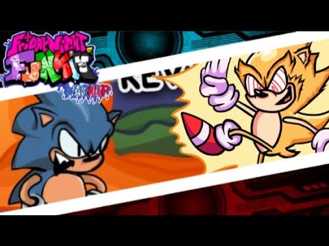 (comic Collision) revive sonic  vs fleetway sonic chaos x revive