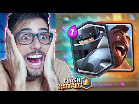 DECK DE MEGA CAVALEIRO E CORREDOR VOLTOU!!! CLASH ROYALE