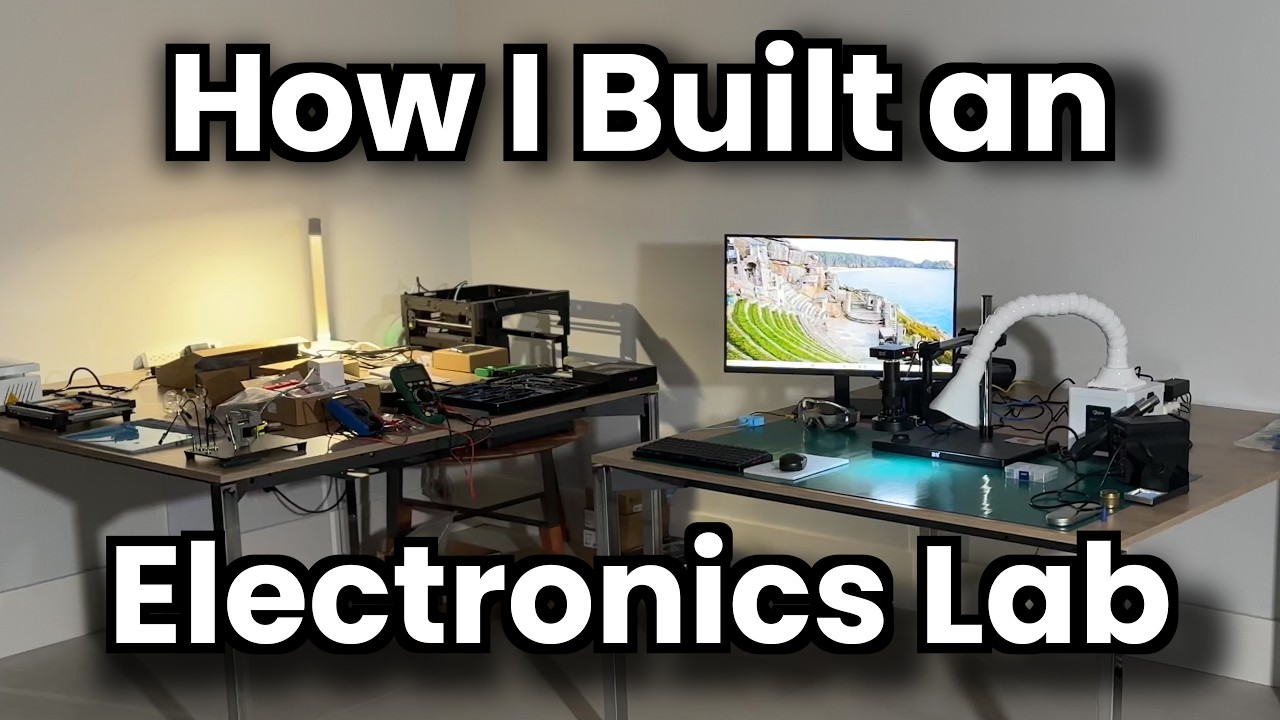 How I Built an Electronics Lab