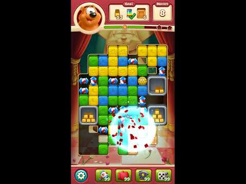 Toon Blast Level 6177 - NO BOOSTERS 🐻🐺🐱 | SKILLGAMING ✔️