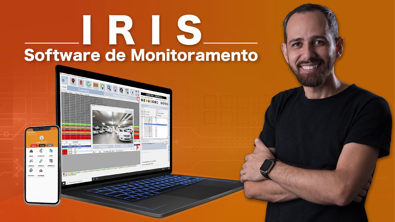 Software de Monitoramento IRIS l Análise prática das funcionalidades para central de monitoramento