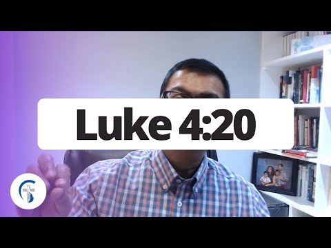 DAILY DEVOTIONAL: Luke 4:20 The Scripture is fulfilled