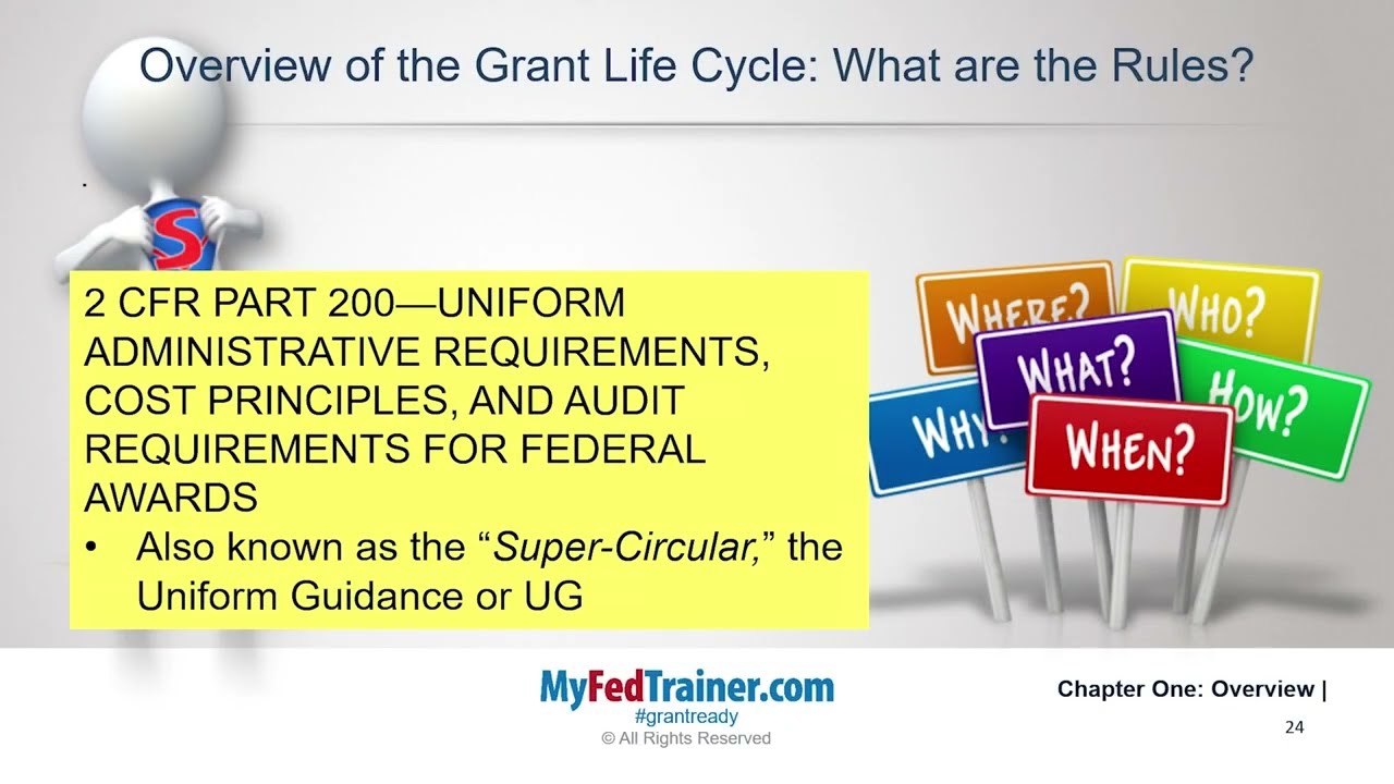 Why You Need to Understand the Uniform Grant Guidance