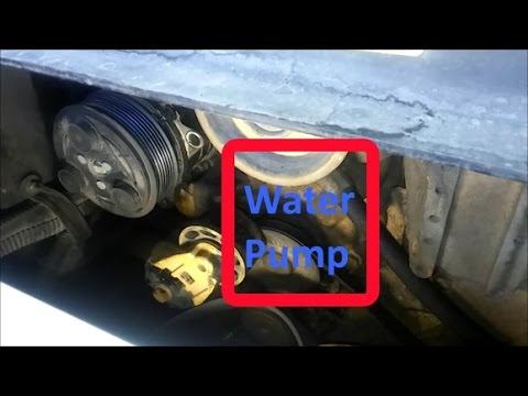 How To Change a Cat Water Pump On C7, 3126, and C9 Engines.