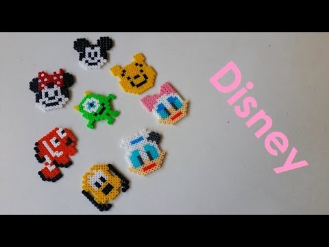 REVUE : Mes créations Disney en perles HAMA / Perles à repasser