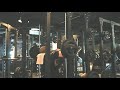 Shoulder press (drop set)