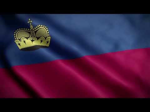 Liechtenstein animated flag HD with Liechtenstein national anthem
