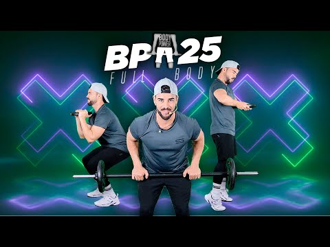 BODY POWER#25🔥TRAIN WITH OR WITHOUT A BARBELL | Abdominal, Glute, and Back Exercises