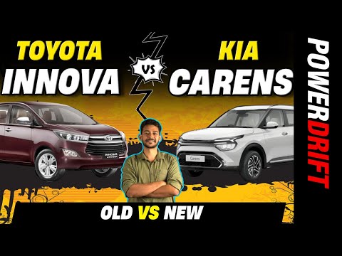 Kia Carens vs Toyota Innova Crysta | The Real Deal | PowerDrift