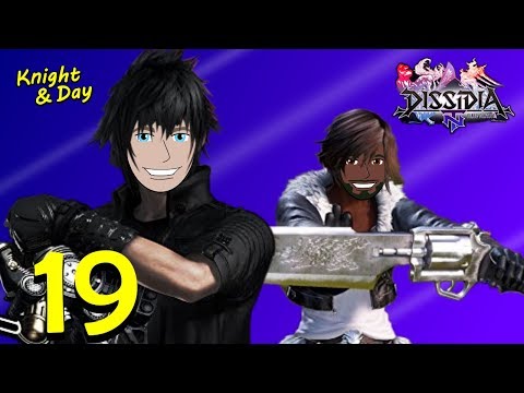 Let's Play Dissidia Final Fantasy NT Blind Part 19 - Shiva Hard Mode Boss Fight - Safety Dance