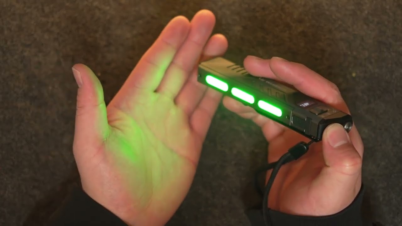 ボタン2個なのに機能が多すぎるフラッシュライト TD11