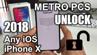 How To Unlock iPhone X From Metro PCS to Any Carrier