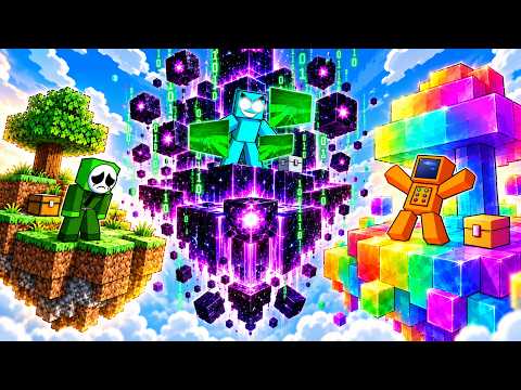 Ilha de Terra vs Hacker vs Avaritia no Minecraft!