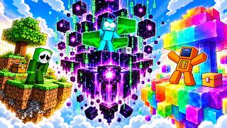 Ilha de Terra vs Hacker vs Avaritia no Minecraft!