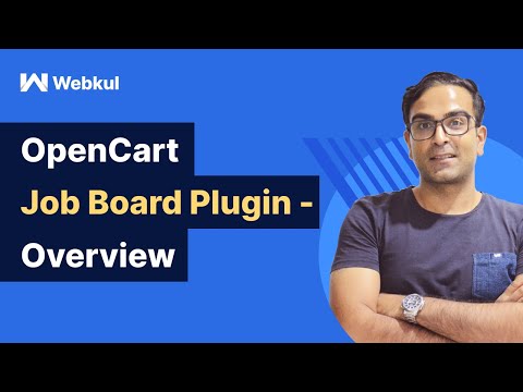 OpenCart Job Board Plugin - Overview