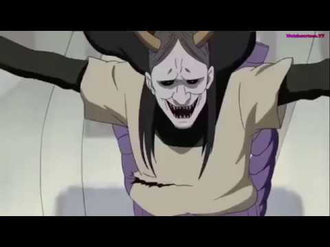Orochimaru revives the first 4 Hokage. English Dub