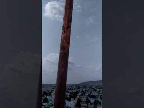 Tower lighting arrester and light lamp installation