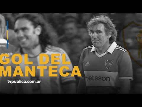 Gol del Manteca Martínez - Selección 2-5 Boca - Un partido para toda la vida