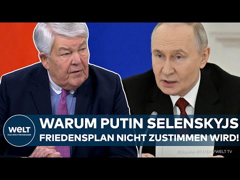 UKRAINE KRIEG: Kather mit der Analyse! – Warum Putin Selenskyjs Friedensplan nicht zustimmen wird!