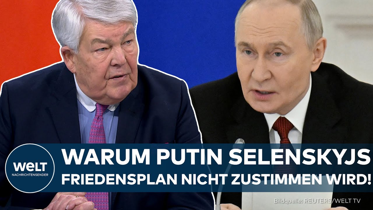 UKRAINE KRIEG: Kather mit der Analyse! – Warum Putin Selenskyjs Friedensplan nicht zustimmen wird!