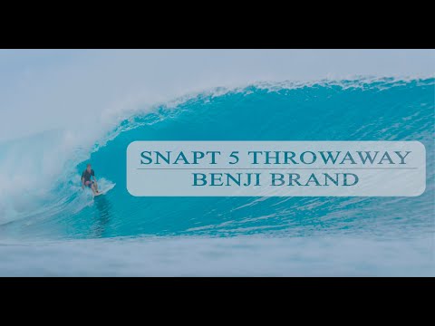 SNAPT 5 THROWAWAY l BENJI BRAND