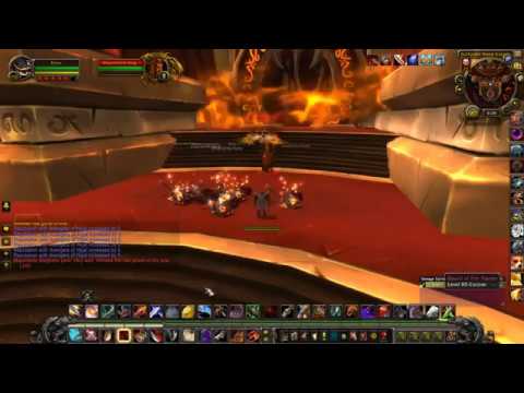 World of Warcraft Speed run on Firelands!  Get those MOUNTS!