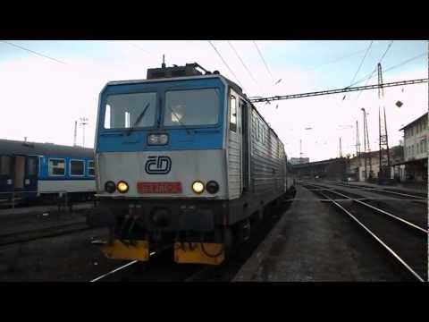 Odjezd vlaku Os 6825 (ČD 163.260) - Ústí nad Labem západ, 21. 3. 2013