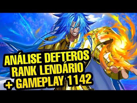 Testando Up Skills de Defteros e Conferindo Suas Comps do Lendário - Saint Seiya Awakening