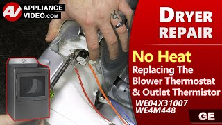 Dryer Not Heating: Thermistor & Thermostat Issues — Diagnostic & Repair by Factory Technician