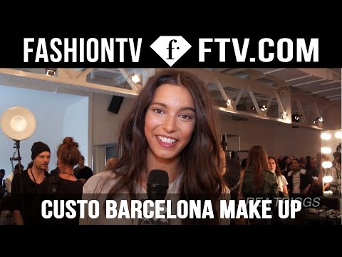 Custo Barcelona Makeup Spring/Summer 2016 | New York Fashion Week NYFW | FashionTV