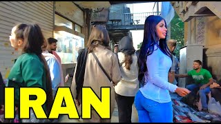 You WON'T Believe This Street in Tehran 🇮🇷 Walking Tourایران