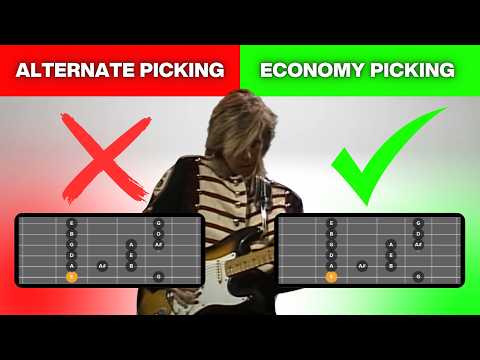 I Used Eric Johnson's Simple Picking Method To Play Pentatonics At Blazing Speeds