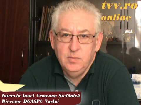 Ionel Armeanu Stefanica - Director Protectia Copilului Vaslui