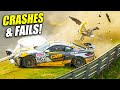 HUGE NÜRBURGRING CRASH FAIL Compilation 1 5 HOURS Of EPIC Nordschleife Crashes Fails