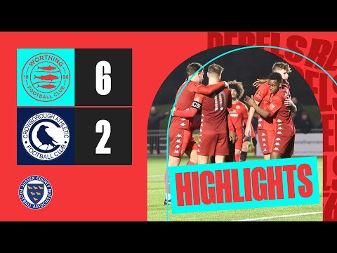 Akanbi hits FOUR as Rebels reach semis | Worthing 6-2 Crowborough Athletic | Highlights