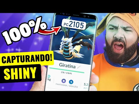 🔴 Como PEGAR LENDARIO SHINY Pokemon Go! GIRATINA ORIGEM