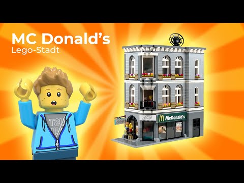 Lego-Stadt (Teil 31) MC Donald's MOC Teil 3.