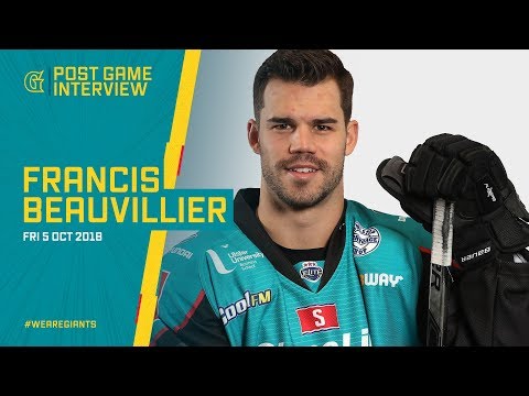 POST-GAME INTERVIEW: Francis Beauvillier