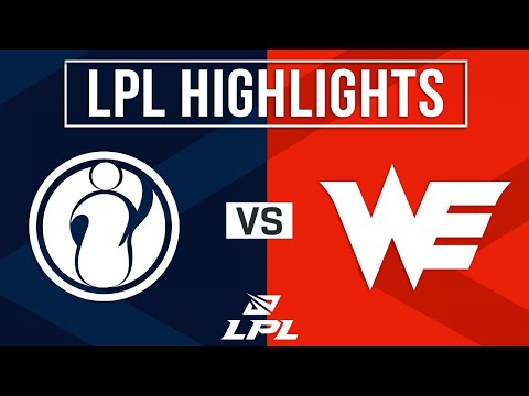 IG vs WE Highlights ALL GAMES | LPL 2025 Split 2 | Invictus Gaming vs Team WE