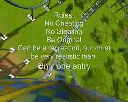 RCT3 Contest "Best ride/pool/park" (Closed) ©™