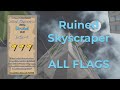 Ruined Skyscraper All Flag Locations | Roblox Climbing Game