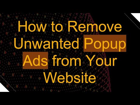 Javascript Remove Onload Website Popups
