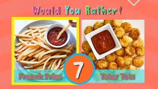 Would you Rather? Food Edition | Brain Break | Food Workout | Yummy-Yum | PhonicsMan Fitness