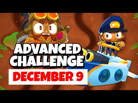 BTD6 Advanced Challenge | Part 2, CHIMPS But It's Only Midgame | December 9, 2022